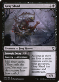 Gray Slaad (CLB-129) - Commander Legends: Battle for Baldur's Gate Foil