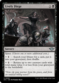 Lively Dirge (OTJ-093) - Outlaws of Thunder Junction: (spree) Foil