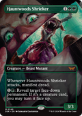 Hauntwoods Shrieker (Borderless) (DSK-349) - Duskmourn: House of Horror Foil