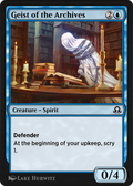 Geist of the Archives (SIR-072) - Shadows over Innistrad Remastered