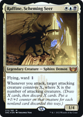 Raffine, Scheming Seer (PRE-213) - Streets of New Capenna Promos Foil