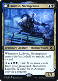 Ludevic, Necrogenius (PRE-233) - Innistrad: Midnight Hunt Promos: (Double Faced Transform) Foil