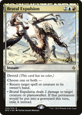 Brutal Expulsion (PRE-200) - Battle for Zendikar Promos: (devoid) Foil