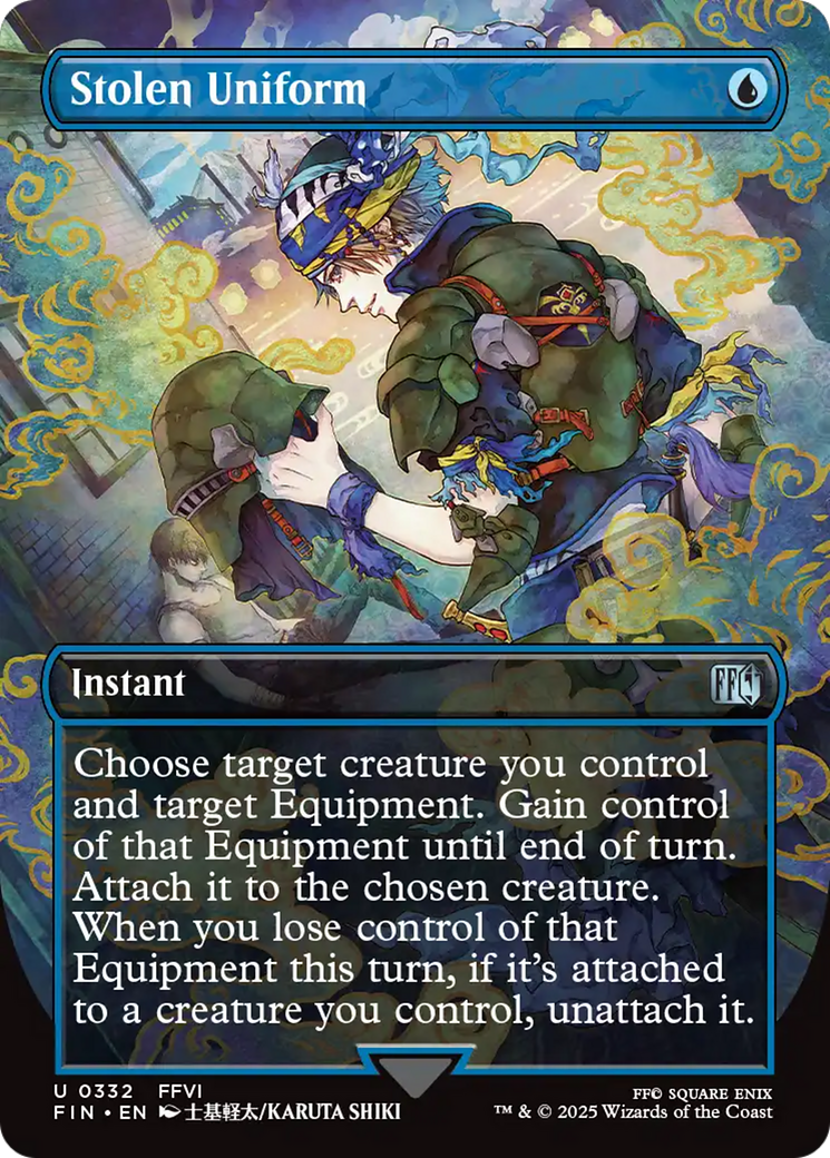 Stolen Uniform (Borderless) (FIN-332) - FINAL FANTASY Foil