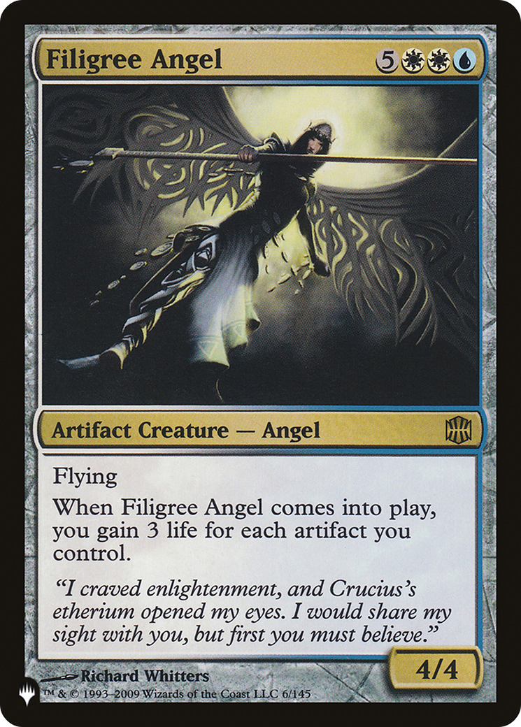 Filigree Angel (LIST-6/145) - The List