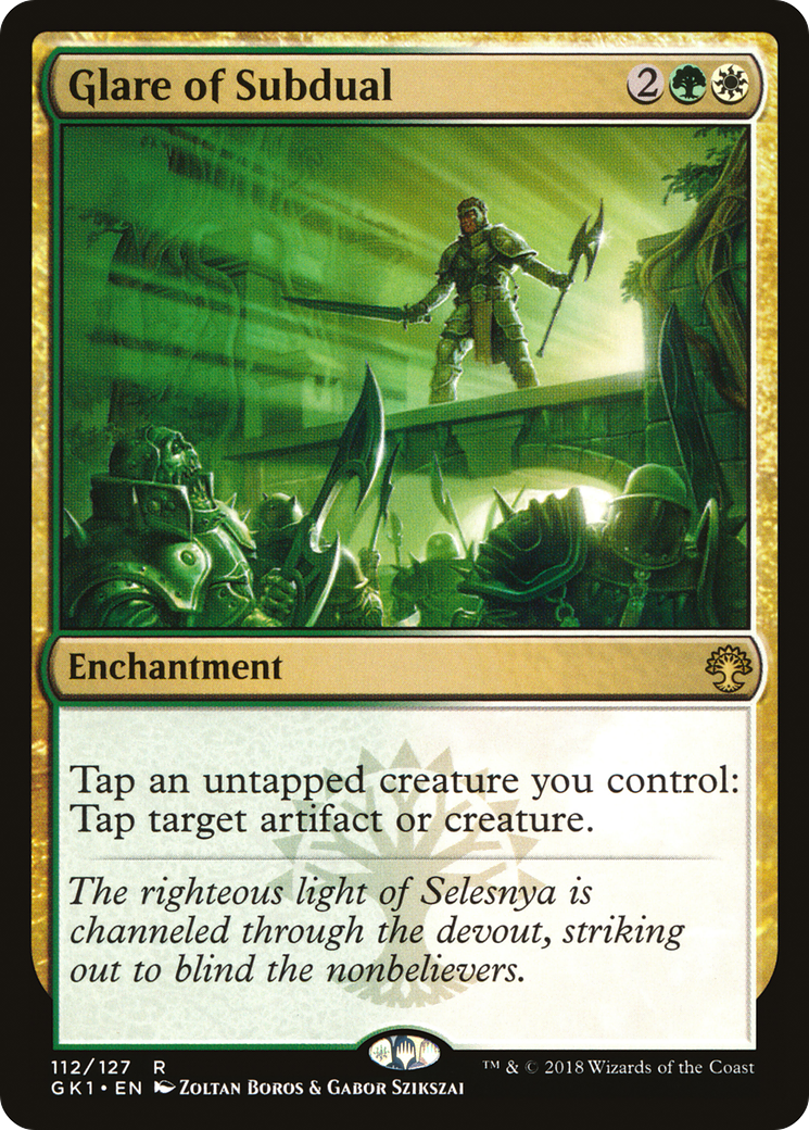 Glare of Subdual (GR1-112) - GRN Guild Kit