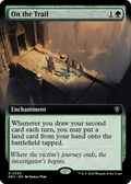 On the Trail (Extended Art) (MKC-349) - Murders at Karlov Manor Commander: (Extended Art)
