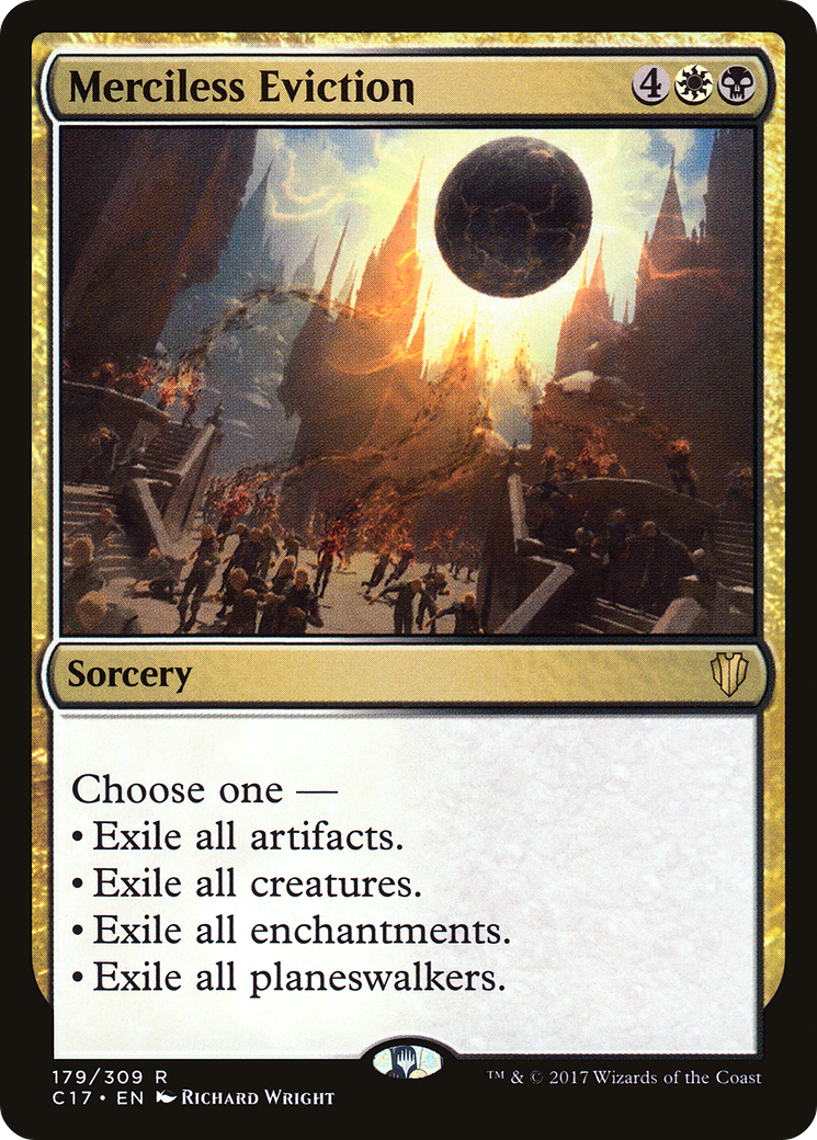 Merciless Eviction (C17-179) - Commander 2017
