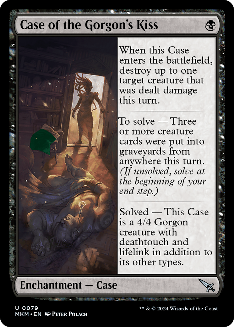 Case of the Gorgon's Kiss (b) (MKM-079) - Murders at Karlov Manor