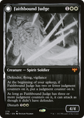Faithbound Judge (DBL-279) - Innistrad: Double Feature: (Double Faced Transform) Foil