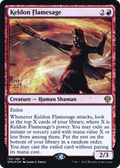 Keldon Flamesage (PRE-135) - Dominaria United Promos Foil