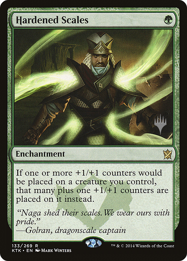 Hardened Scales (PPIKO-133) - Khans of Tarkir Promos