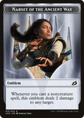 Narset of the Ancient Way Emblem (TIKO-012) - Ikoria: Lair of Behemoths Tokens Foil