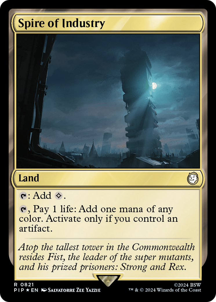 Spire of Industry (Surge Foil) (PIP-821) - Fallout Foil