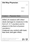 Old Way Phyrexian (UNK-RB03D) - Unknown Event