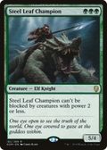 Steel Leaf Champion (PPM20-182P) - Dominaria Promos