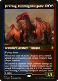 Firkraag, Cunning Instigator (CLB-933) - Commander Legends: Battle for Baldur's Gate Etched Foil