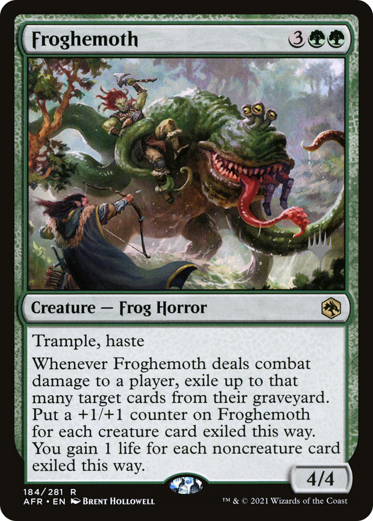 Froghemoth (PPAFR-184) - Adventures in the Forgotten Realms Promos