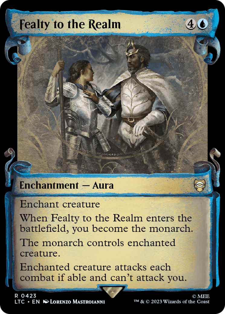 Fealty to the Realm (Showcase Scrolls) (LTC-423) - Tales of Middle-earth Commander: (Showcase)