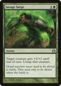 Savage Surge (RTR-133) - Return to Ravnica
