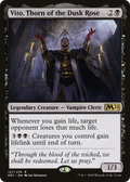Vito, Thorn of the Dusk Rose (M21-127) - Core Set 2021 Foil