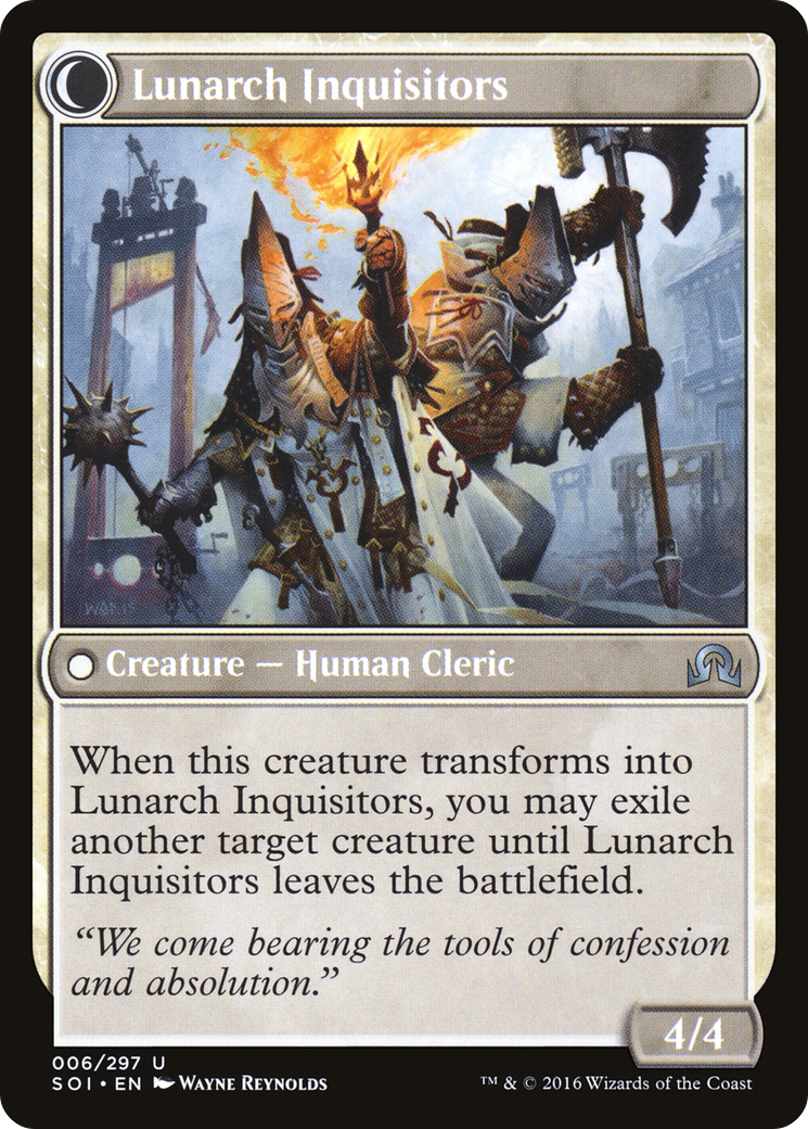 Avacynian Missionaries (SOI-006) - Shadows over Innistrad: (Double Faced Transform) Foil