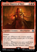 Iraxxa, Empress of Mars (Surge Foil) (WHO-694) - Doctor Who Foil