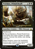 Tetzimoc, Primal Death (PRE-086) - Rivals of Ixalan Promos Foil