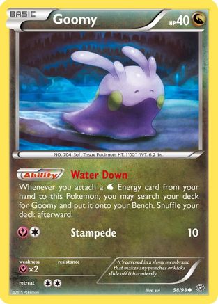Goomy 058  XY  Ancient Origins - Common
