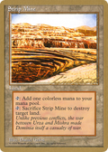 Strip Mine - 1996 Leon Lindback (4ED) (WCD-) - Pro Tour Collector Set