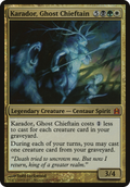 Karador, Ghost Chieftain (Commander) (OVER-) - Commander 2011 Oversized Foil