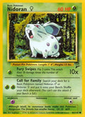 Nidoran F 082  Base Set 2 - Common