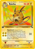 Raichu (29) (29) 029  - 1st Edition Fossil - Rare