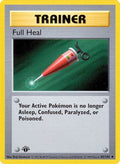 Full Heal 082  - 1st Edition Base Set Shadowless - Uncommon