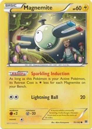 Magnemite (51) (51) 051  - Reverse Holofoil XY  BREAKthrough - Common