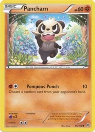 Pancham 086  - Reverse Holofoil XY  BREAKthrough - Common