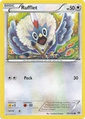 Rufflet 129  - Reverse Holofoil XY  BREAKthrough - Common