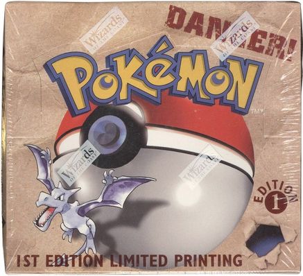 Pokemon Fossil [1st Edition] Booster Box