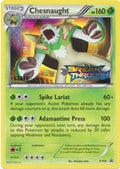 Chesnaught - XY68 (Prerelease [Staff]  - Holofoil XY Promos - Promo