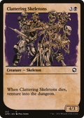 Clattering Skeletons (Showcase) (AFR-312) - Adventures in the Forgotten Realms: (Showcase)