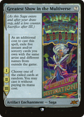 Greatest Show in the Multiverse (Galaxy Foil) (UNF-475) - Unfinity Foil