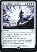 Devastating Mastery (PRE-014) - Strixhaven: School of Mages Promos Foil