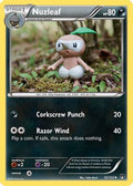 Nuzleaf 072  - Reverse Holofoil XY  BREAKpoint - Uncommon