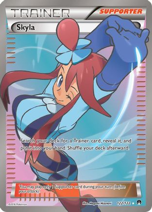 Skyla 122  - Holofoil XY  BREAKpoint - Ultra Rare
