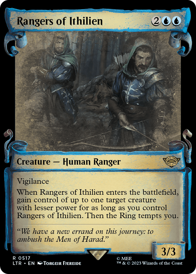Rangers of Ithilien (Showcase Scrolls) (LTR-517) - The Lord of the Rings: Tales of Middle-earth: (Showcase)