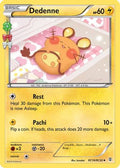 Dedenne RC10  - Holofoil Generations Radiant Collection - Uncommon