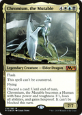 Chromium, the Mutable (PRE-214) - Core Set 2019 Promos Foil