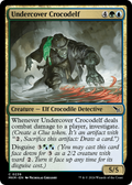 Undercover Crocodelf (b) (MKM-239) - Murders at Karlov Manor Foil