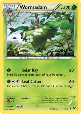Wormadam (3) (3) 003  XY  Fates Collide - Uncommon