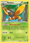 Mothim  - Reverse Holofoil XY  Fates Collide - Rare